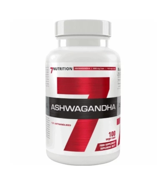7Nutrition Ashwagandha 666 mg 100 vege kapsułek