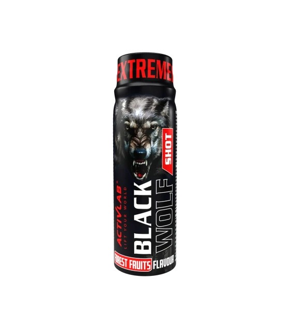 Activlab Black Wolf Shot buteleczka 80 ml o smaku owoców leśnych