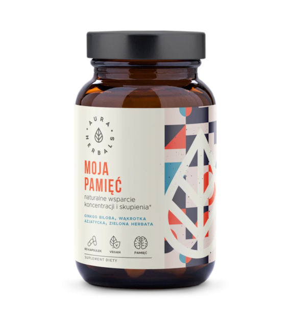 Aura Herbals Moja Pamięć, koncentracja i skupienie 60 kapsułek