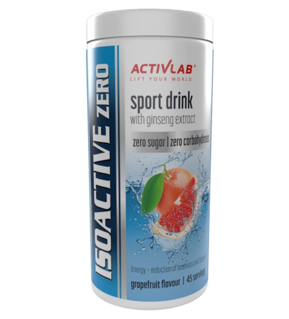 ActivLab Isoactive Zero o smaku grejpfrutowym 225 g
