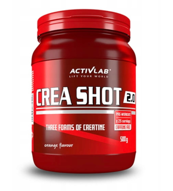 ActivLab CreaShot 2.0 o smaku pomarańczowym 500 g