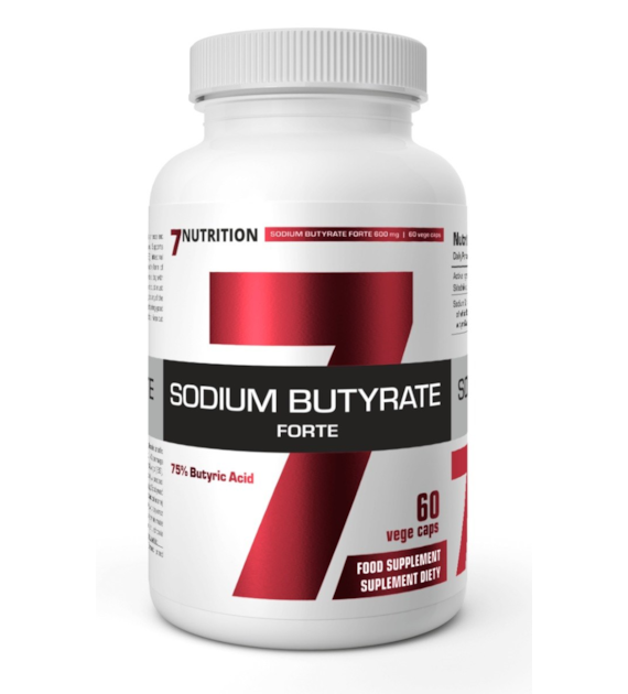 7Nutrition Sodium Butyrate FORTE maślan sodu 60 vege kapsułek