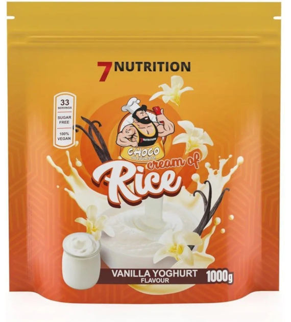 7Nutrition Cream of Rice 1 kg vanilla yoghurt