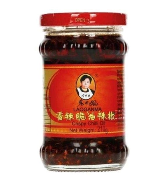 LaoGanMa Sos Chilli Oil Crispy Onions 210 g