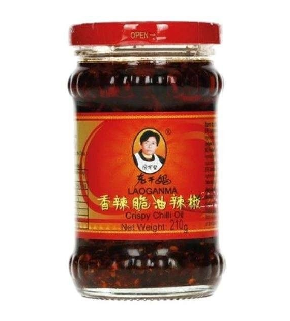 LaoGanMa Sos Chilli Oil Crispy Onions 210 g