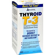 Absolute Nutrition Thyroid T3 180 kapsułek