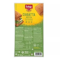 Schar Ciabatta bread Rustica wieloziarnisty 4x50 g 200 g