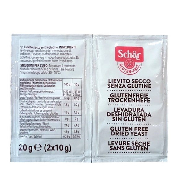 Schar Drożdże Lievito (2x10 g) 20 g