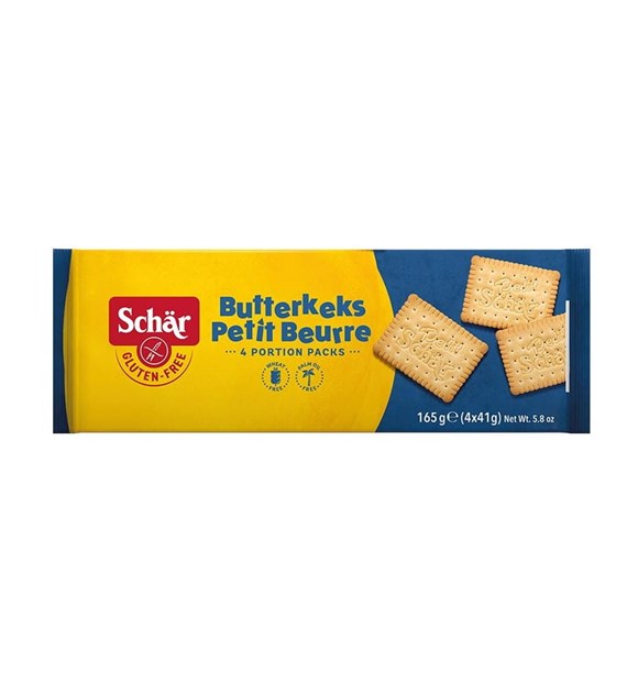 Schar Herbatniki Butterkeks Petit beurre 4x41 g 165 g