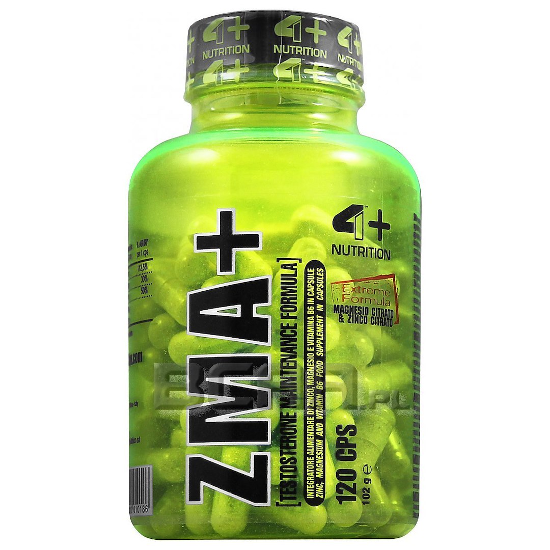 4 Sport Nutrition ZMA+ 120 kapsułek
