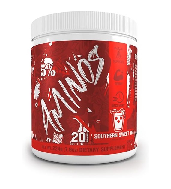5% Nutrition Aminos Code Red Southern Sweet Tea 224 g