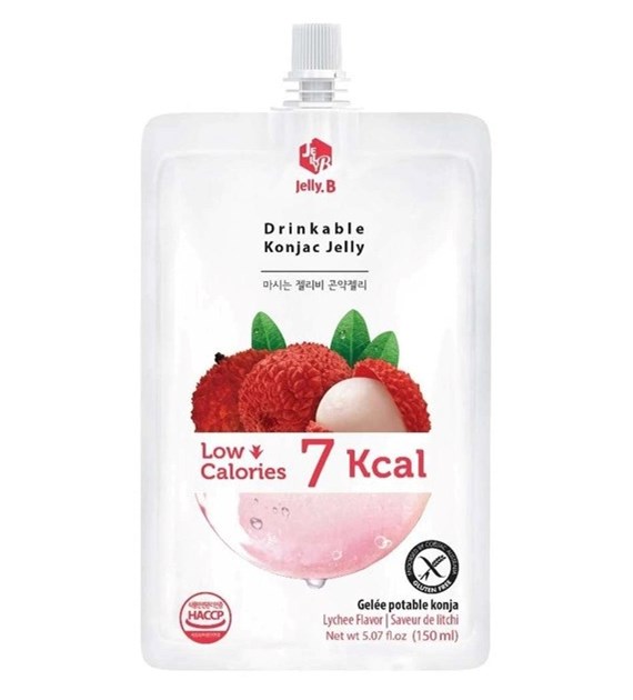 Jelly.B Galaretka Jelly Konjac liczi 150 ml