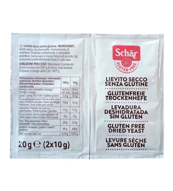 Schar Drożdże Lievito (2x10 g) 20 g