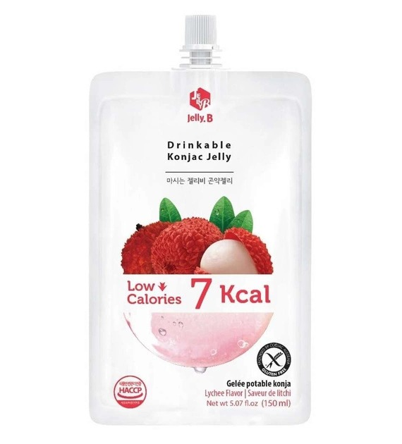Jelly.B Galaretka Jelly Konjac liczi 150 ml