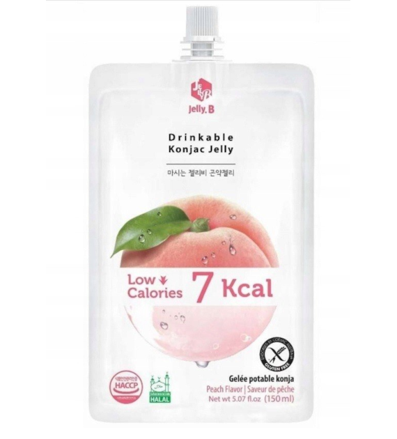 Jelly.B Galaretka Jelly Konjac brzoskwinia 150 ml