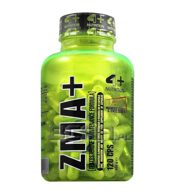 4 Sport Nutrition ZMA+ 120 kapsułek