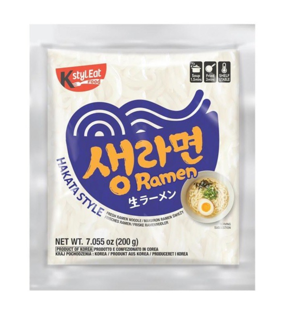 Kstyl Eat Food Makaron Ramen Fresh Hakata Style 200 g
