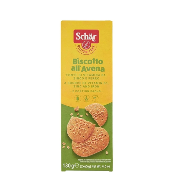 Schar Ciastka Oat Biscuits 130 g