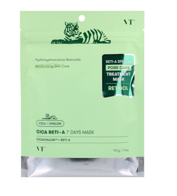 VT COSMETICS Cica Reti-A 7 Days Mask