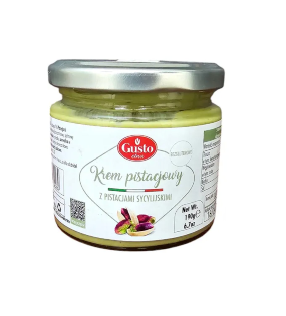 Gusto Etna Krem pistacjowy sycylijski 35% 190 g